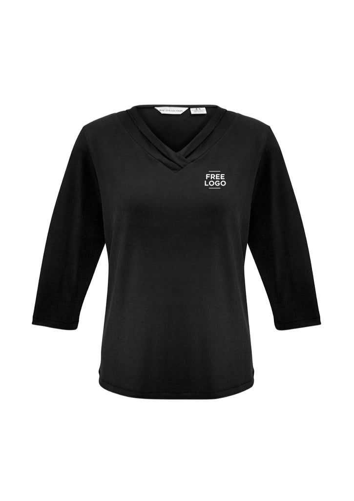 Ladies Lana 3/4 Sleeve Top from $38.95