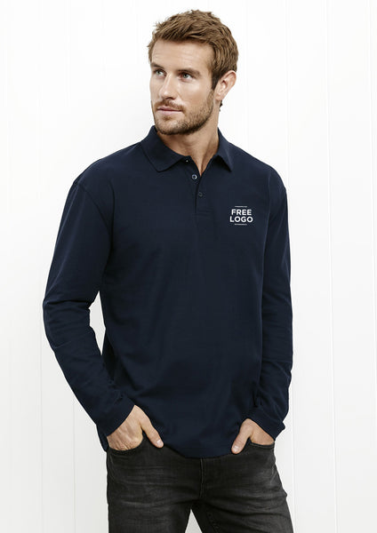 Crew Mens Long Sleeve Polo from $26.95