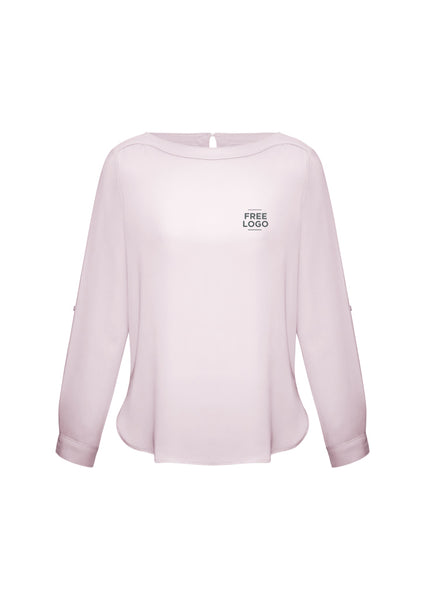 Ladies Madison Boatneck Blouse from $53.95